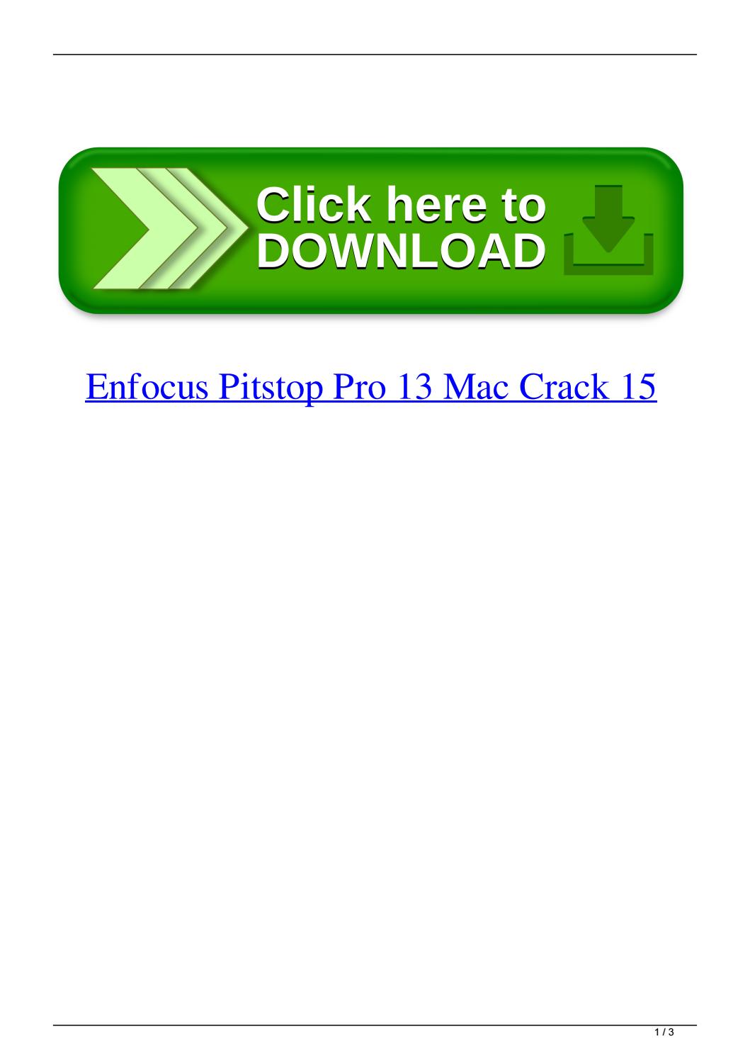 Pitstop pro 12 download mac